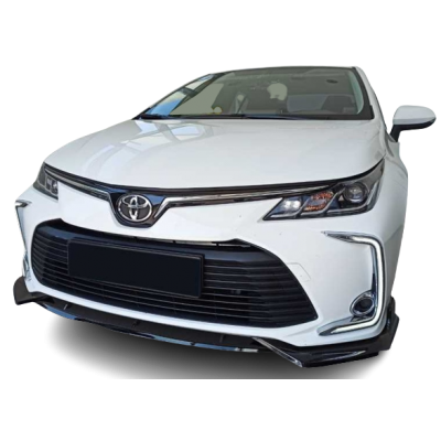 Toyota Corolla (2019 - 2022) Ön Lip (Plastik)