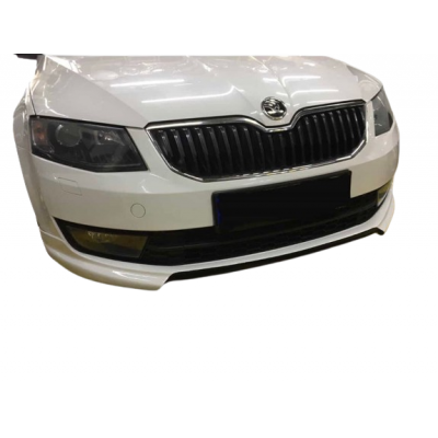 Skoda Octavia MK3 (2013 - 2017) Custom Style Ön Tampon Eki (Plastik)