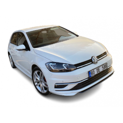 Volkswagen Golf 7.5 (2017-2019) ABT Ön Tampon Ek (Plastik)