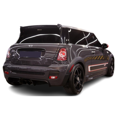 Mini Cooper Gp2 (R56 R57 R58) Arka Tampon Difüzör (Plastik)