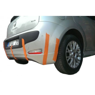 Fiat Punto EVO (2010 Sonrası) Arka Tampon Eki - Difüzör (Plastik)