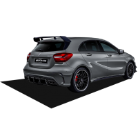 Mercedes A Serisi W176 (2015-2018) Yeni A45 Difüzör (Plastik)