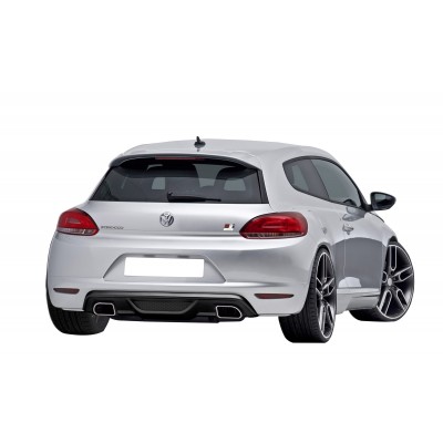 Volkswagen Scirocco (2009-2014) Caractere Arka Tampon Eki - Difüzör (Plastik)