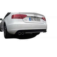 Audi A5 8P3 2008 - 2011 Sportback Arka Tampon Eki - Difüzör (Plastik)