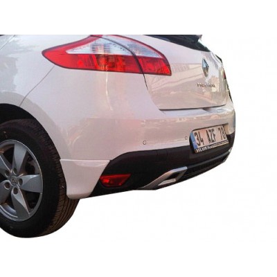 Renault Megane 3 (2009-2013) Sport Difüzör (Plastik)