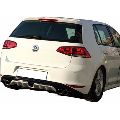 Volkswagen Golf 7 (2012-2016) Custom Arka Tampon Eki - Difüzör (Plastik)