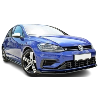 Vw Golf 7,5 (2017 - 2019) Maxton Style Ön Lip (Plastik)