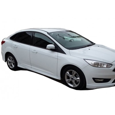 Ford Focus 3 Sedan (2012-2015) Yan Marşpiyel Seti (Plastik)