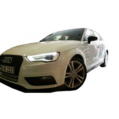 Audi A3 8V 2012 - 2016 PS Yan Marşpiyel Seti (Plastik)