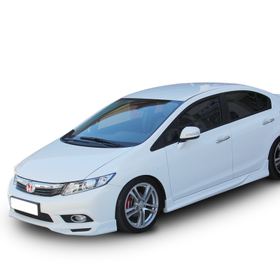 Honda Civic FB7 (2012-2016) Custom Yan Marşpiyel Seti (Plastik)