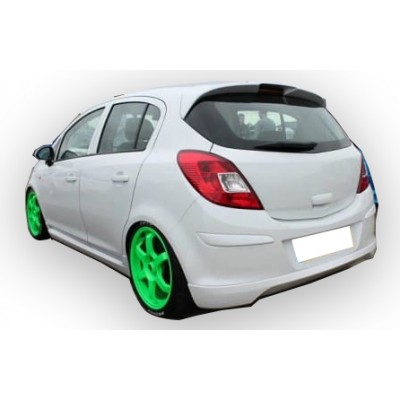 Opel Corsa D 2007 - 2015 OPC Yan Marşpiyel Seti (Plastik)