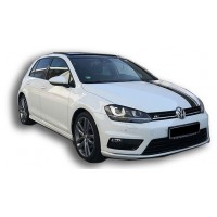 Volkswagen Golf 7-7,5 Series (2012-2020) R Model Marşpiyel Seti (Plastik)