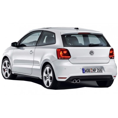 Volkswagen Polo (2010-2016) GTI Yan Marşpiyel Seti (Plastik)