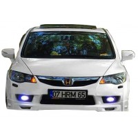 Honda Civic FD6 Mugen (2009-2011) Makyajlı Ön Tampon Ek (Plastik)