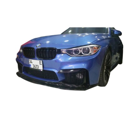 Bmw 3 ve 4 Serisi F30 F32 F33 F36 - M3 M4 Vorsteiner Style Ön Lip (Plastik)