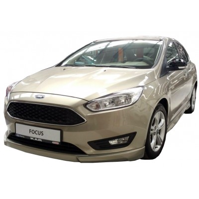 Ford Focus 3 HB - Sedan Uyumlu (2015 - 2018) Sonrası Ön Tampon Ek (Plastik)